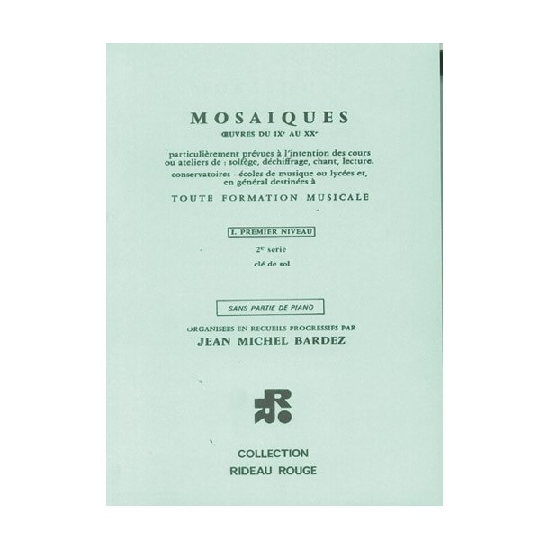 Mosa&iuml;ques 1er Niveau - 2&egrave;re S&eacute;rie