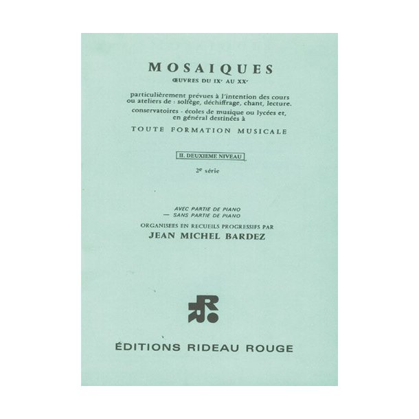Mosa&iuml;ques 2&egrave;me Niveau - 2&egrave;re S&eacute;rie