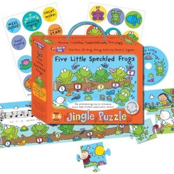 Music For Kids: Jingle Puzzle - Five Little Speckled Frogs