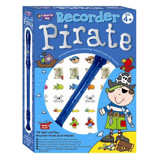 Open And Play Recorder Pirate Pack