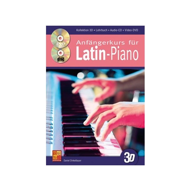Anf&auml;ngerkurs F&uuml;r Latin-Piano In 3D (Book/CD/DVD)