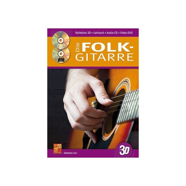 Die Folk-Gitarre In 3D