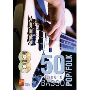 Bruno Tazzino: 50 Linee Di Basso Pop/Folk (Libro/CD/DVD)