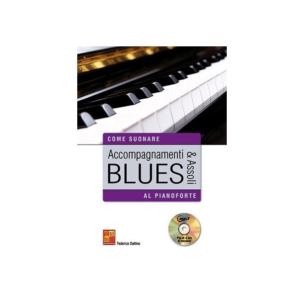 Accompagnamenti & Assoli Blues Aa Pianoforte