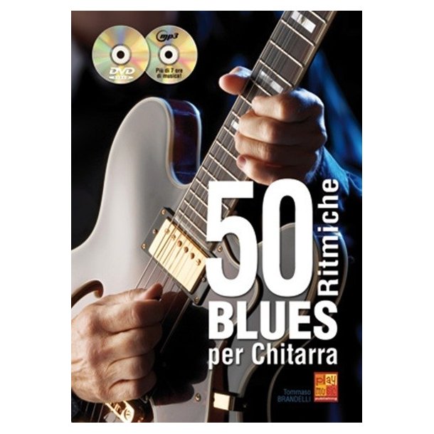 50 Ritmiche Blues Per Chitarra (Book/CD/DVD)