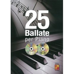 25 Ballate Per Piano (Book/CD/DVD)