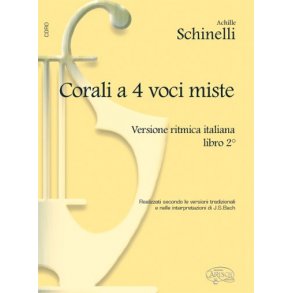 Corali a 4 Voci Miste, Versione Ritmica Italiana - Libro 2