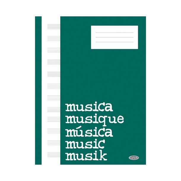 Quaderno di Musica (Block, Cahier de Musique)