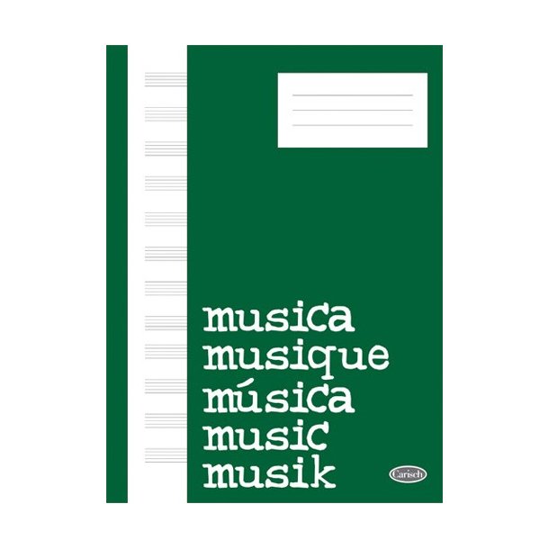 Quaderno di Musica (Block, Cahier de Musique)