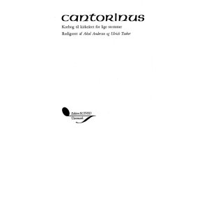 CANTORINUS 1