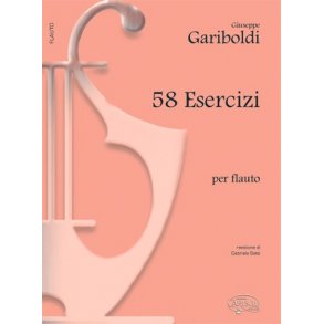 Giuseppe Gariboldi: 58 Esercizi per Flauto