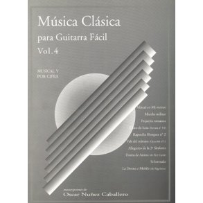 Msica Clsica para Guitarra Fcil, Volumen 4