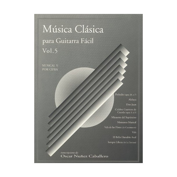 Msica Clsica para Guitarra Fcil, Volumen 5