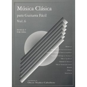 Msica Clsica para Guitarra Fcil, Volumen 6