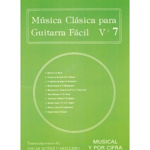 Msica Clsica para Guitarra Fcil, Volumen 7