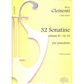 Muzio Clementi: 32 Sonatines - 2 Volume (16-32)