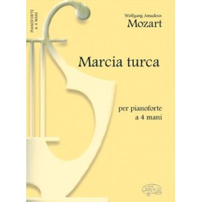 Mozart Marcia Turca Pf4hnds Bk