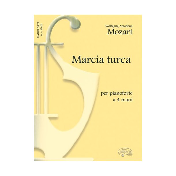Mozart Marcia Turca Pf4hnds Bk