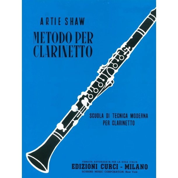 Artie Shaw: Metodo Per Clarinetto