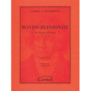 Ludwig Van Beethoven: Mondscheinsonate Al Chiaro di Luna Op.27, 2 for Piano