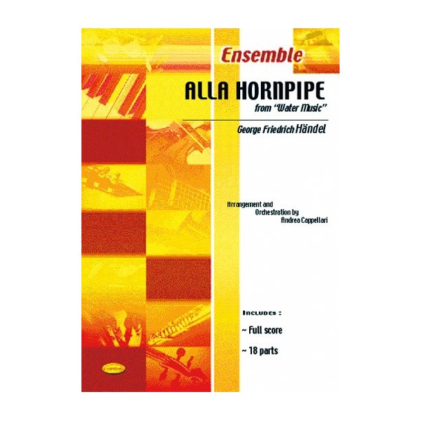 George Frideric Handel: Alla Hornpipe 'Water Music' (Score/Parts)