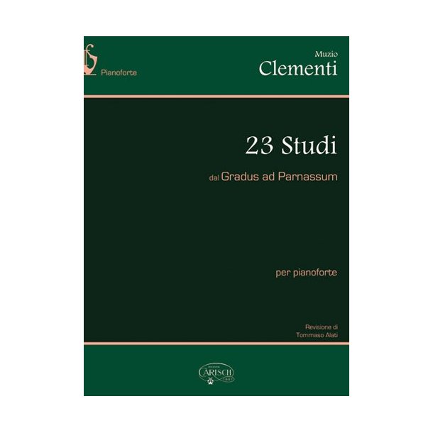 Muzio Clementi: 23 Studi dal Gradus Ad Parnassum