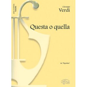 Giuseppe Verdi: Questa o quella, da Rigoletto (Tenore)