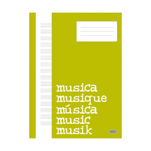 Quaderno di Musica (Block, Cahier de Musique)