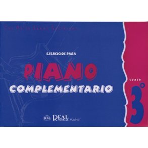 Iniciacin al Piano : Ejercicios para Piano Complementario, Curso 3
