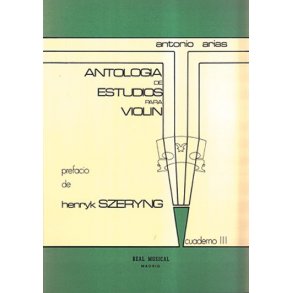 Antologa de Estudios para Violn Volumen 3, Grado Medio