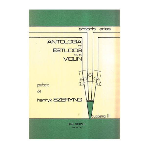 Antologa de Estudios para Violn Volumen 3, Grado Medio