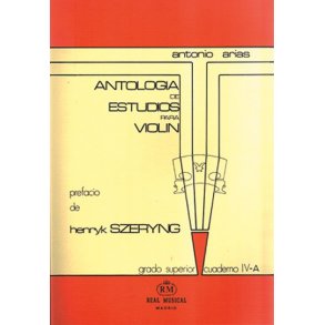 Antologa de Estudios para Violn Volumen 4a, Grado Superior