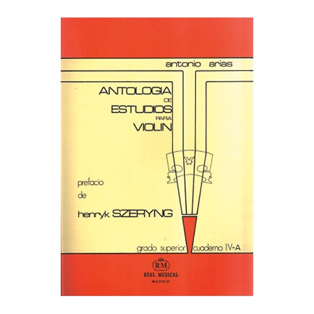 Antologa de Estudios para Violn Volumen 4a, Grado Superior