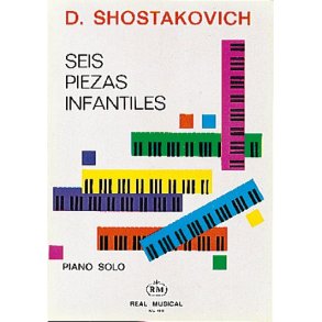 Dmitri Shostakovich: 6 Piezas Infantiles, para Piano Solo
