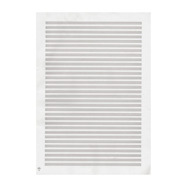 Carta da Musica (Cuadernillo, Papier &agrave; Musique)