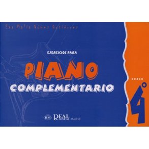 Iniciacin al Piano : Ejercicios para Piano Complementario, Curso 4