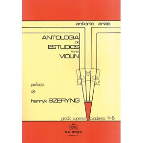 Antologa de Estudios para Violn Volumen 4b, Grado Superior