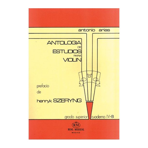 Antologa de Estudios para Violn Volumen 4b, Grado Superior