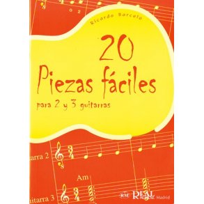 20 Piezas Fciles para 2 y 3 Guitarras