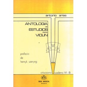 Antologa de Estudios para Violn Volumen 6b, Grado Virtuosismo
