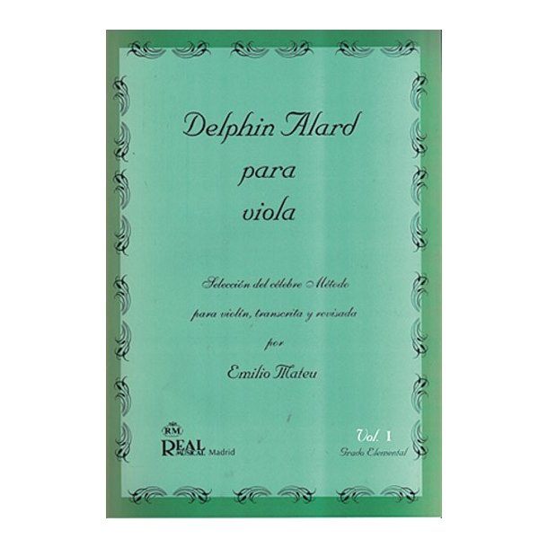 Delphin Alard para Viola, Vol.1 - Grado Elemental