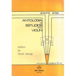 Antologa de Estudios para Violn Volumen 6a, Grado Virtuosismo