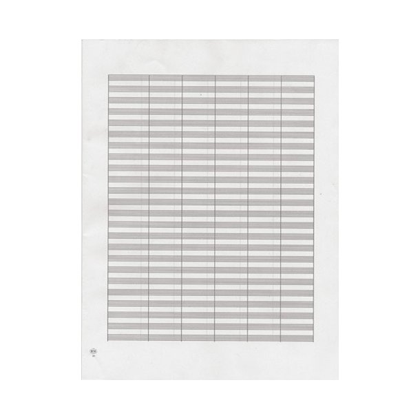 Carta da Musica (Cuadernillo, Papier &agrave; Musique)