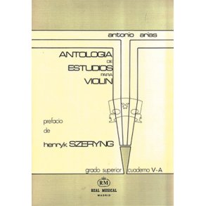Antologa de Estudios para Violn Volumen 5a, Grado Superior