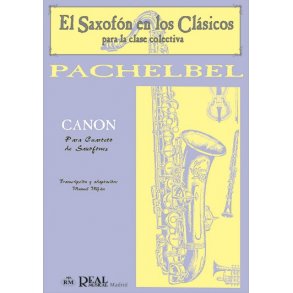 Johann Pachelbel: Canon para Cuarteto de Saxofones