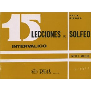 15 Lecciones de Solfeo Intervlico, Nivel Medio