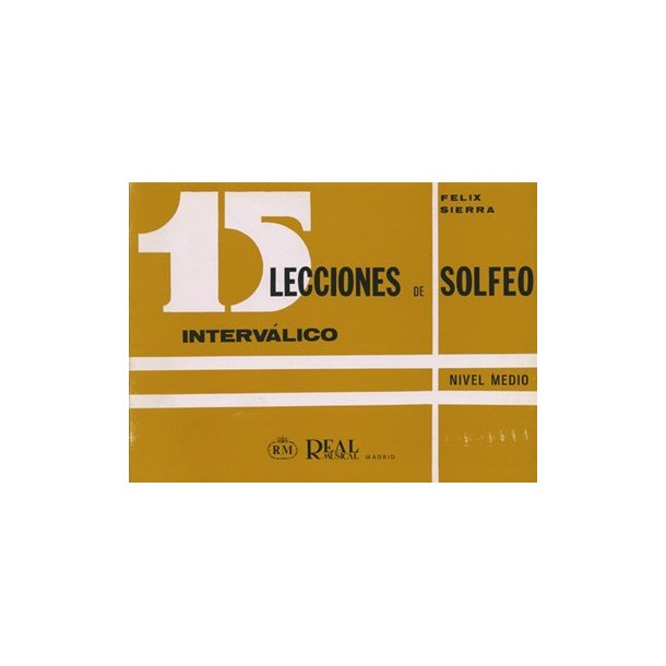 15 Lecciones de Solfeo Intervlico, Nivel Medio