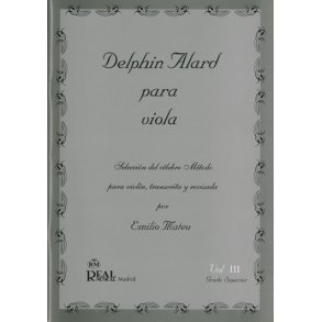 Delphin Alard para Viola, Vol.3 - Grado Superior