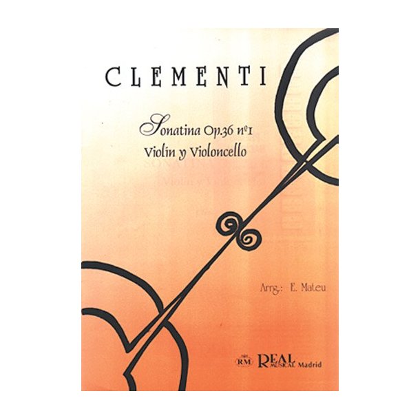 Muzio Clementi: Sonatina Op.36 No.1, para Violn y Violoncello