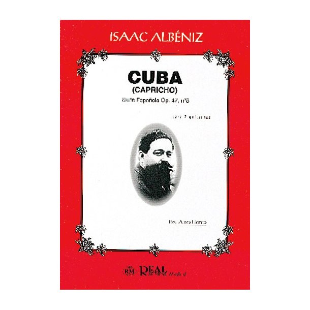 Isaac Albniz: Cuba (Capricho), Suite Espaola Op..47 No.8 para 2 Guitarras